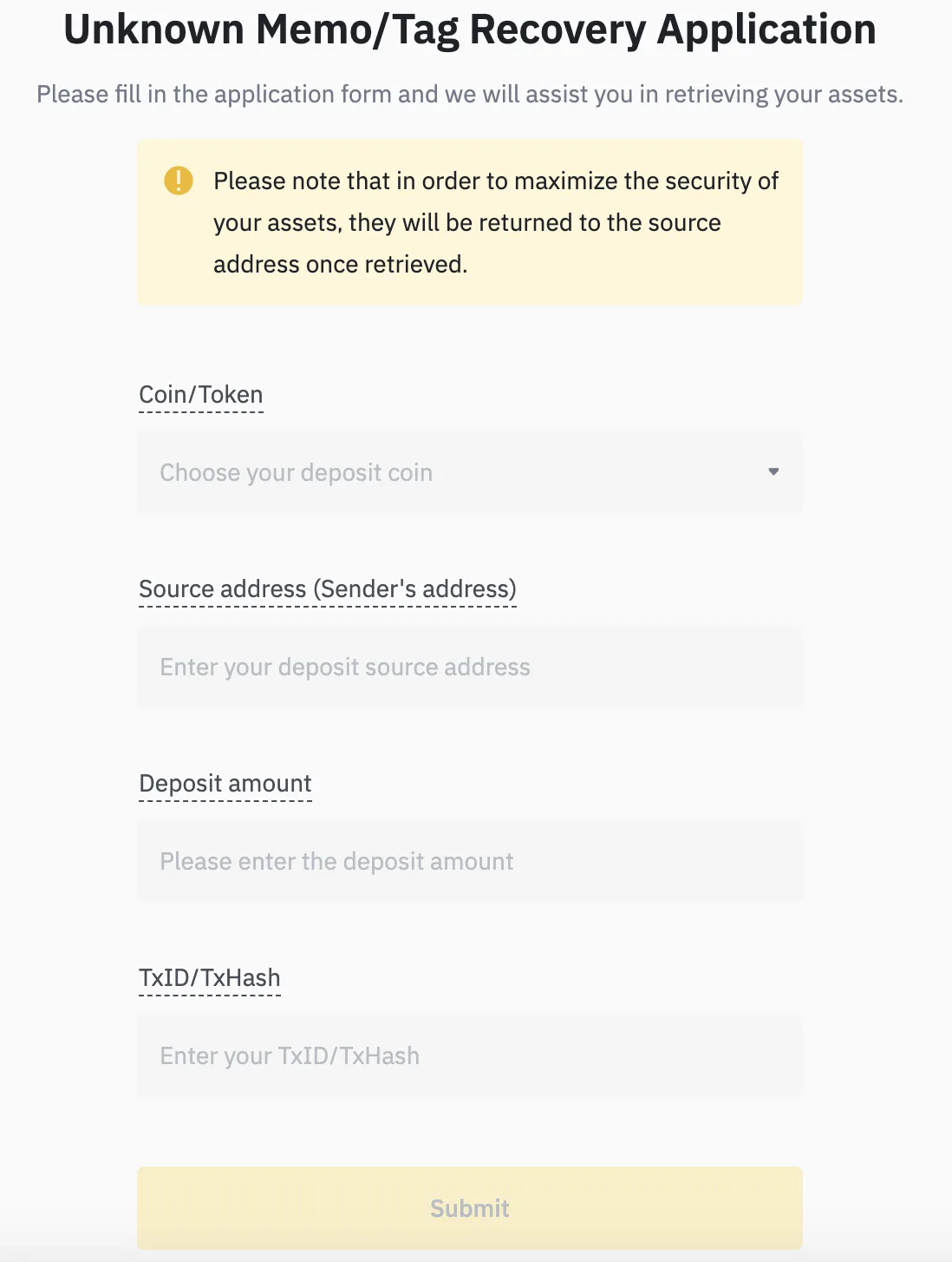 Deposit Binance sudah dikonfirmasi blockchain tetapi belum masuk: panduan cek TxID