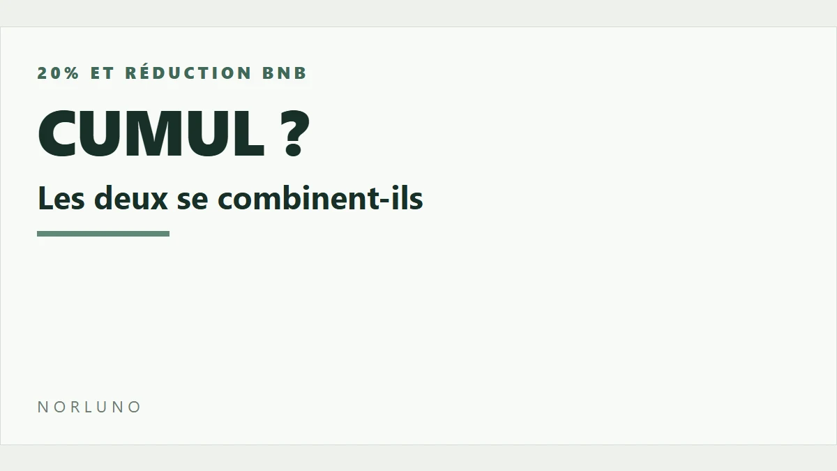Parrainage Binance 20 % et réduction BNB : cumul ?